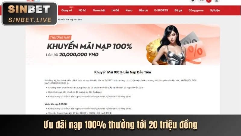 Thưởng nạp lại hàng ngày J88